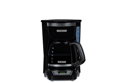 Black+Decker 12-Cup Programmable Digital Coffee Maker with Keep Hot Plate and Auto Brew
| Black+Decker 12-Cup Digital C