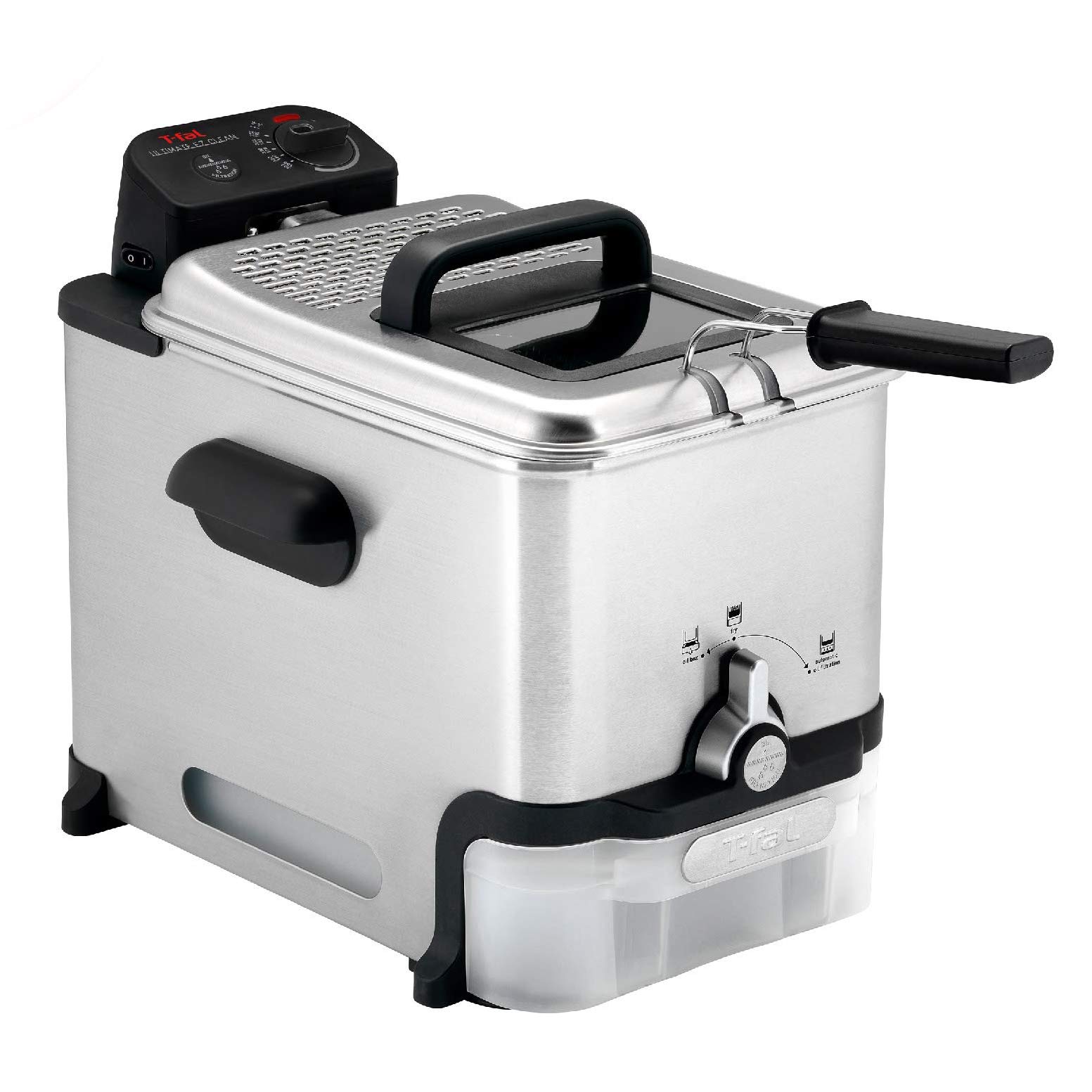 T-fal |5L Stainless Steel Deep Fryer with Basket for Health-Conscious Cooking
| T-fal |5L Stainless Steel Deep Fryer wi
