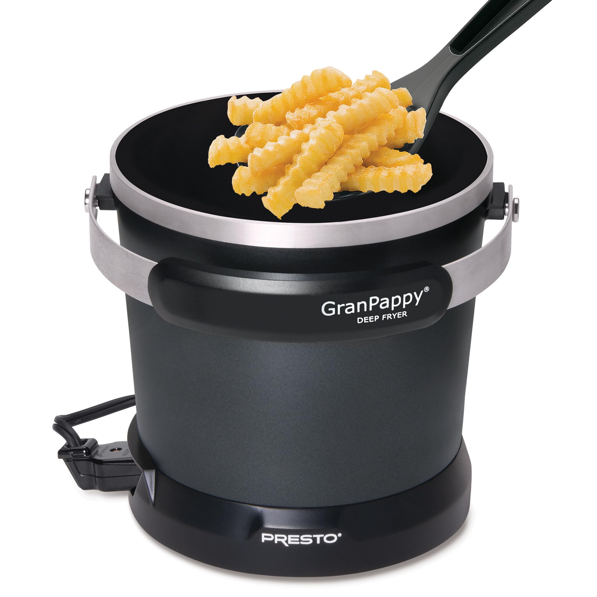 Presto 05411 GranPappy Electric Deep Fryer - Portable & Energy Efficient for Home Cooking
| Presto 05411 GranPappy Elec